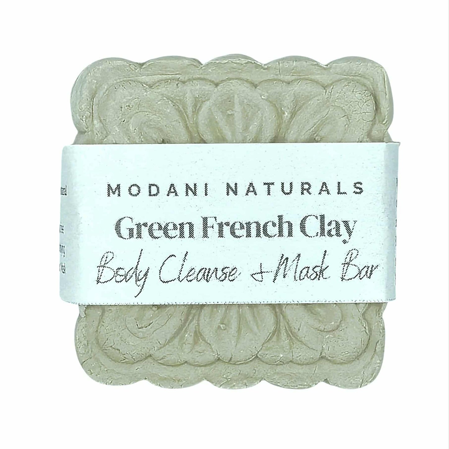 Green French Clay Cleanse & Mask Body Bar