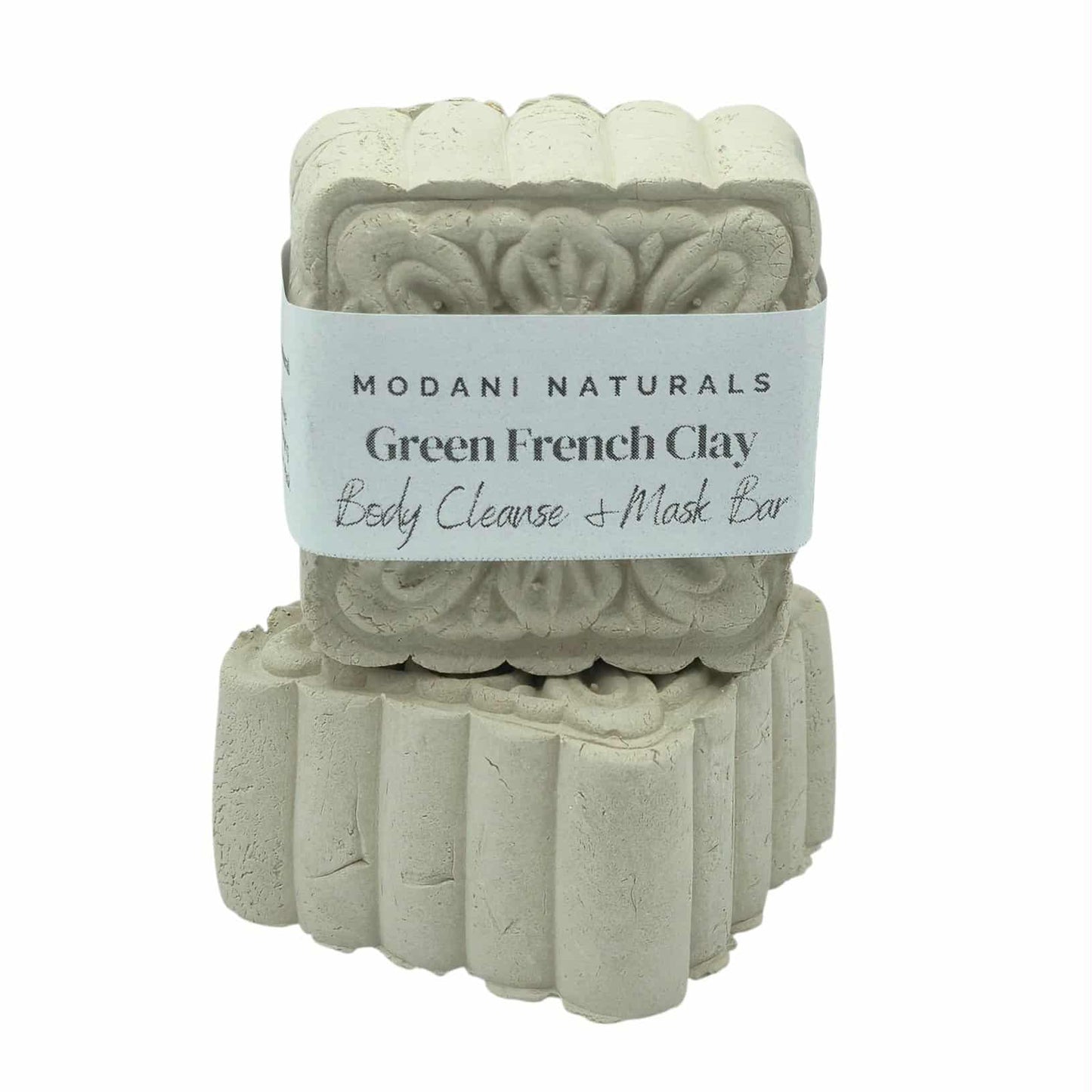 Green French Clay Cleanse & Mask Body Bar