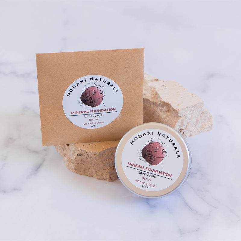 Modani Naturals Mineral Foundation Powder and refill option