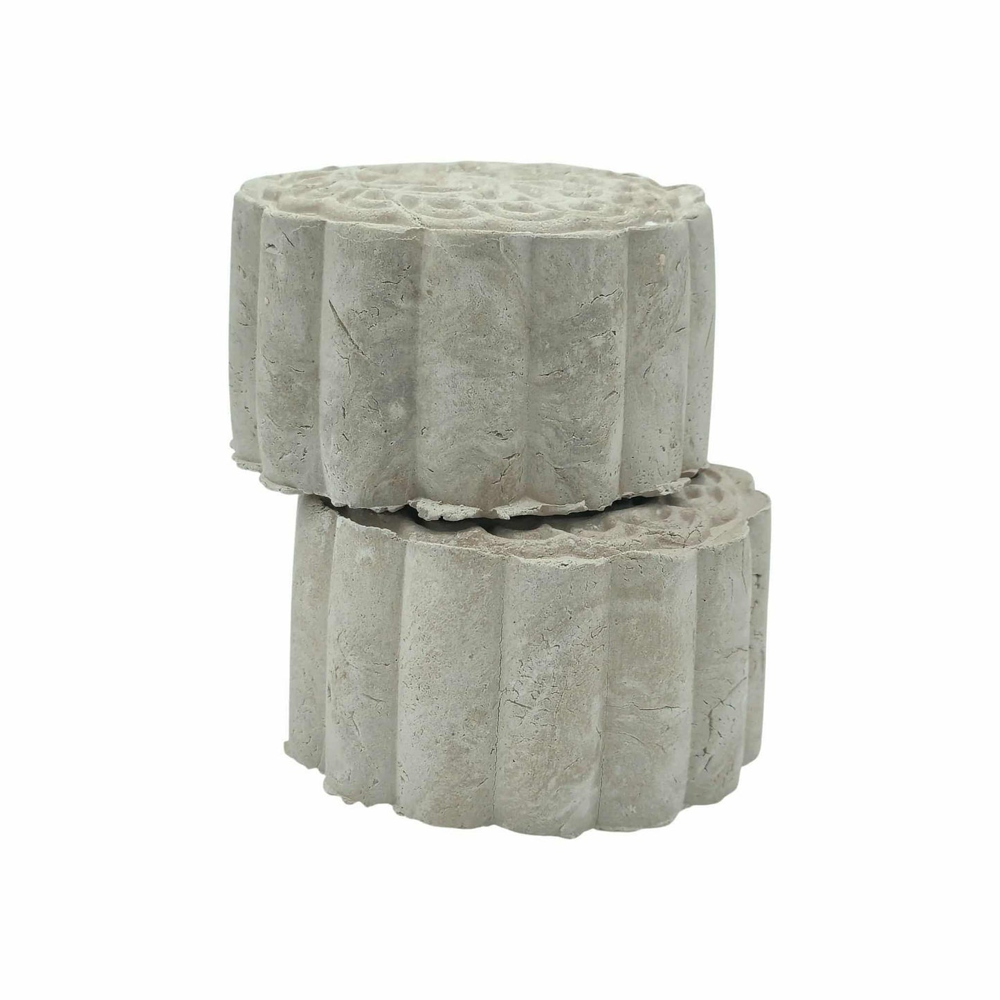 Two modani naturals solid clay face mask bars stacked on a white background