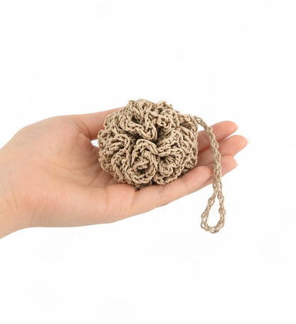 Natural Hemp Facial Cleansing Pouf - Mini