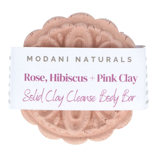 Rose, Hibiscus & Pink Solid Clay Cleanse Body Bar