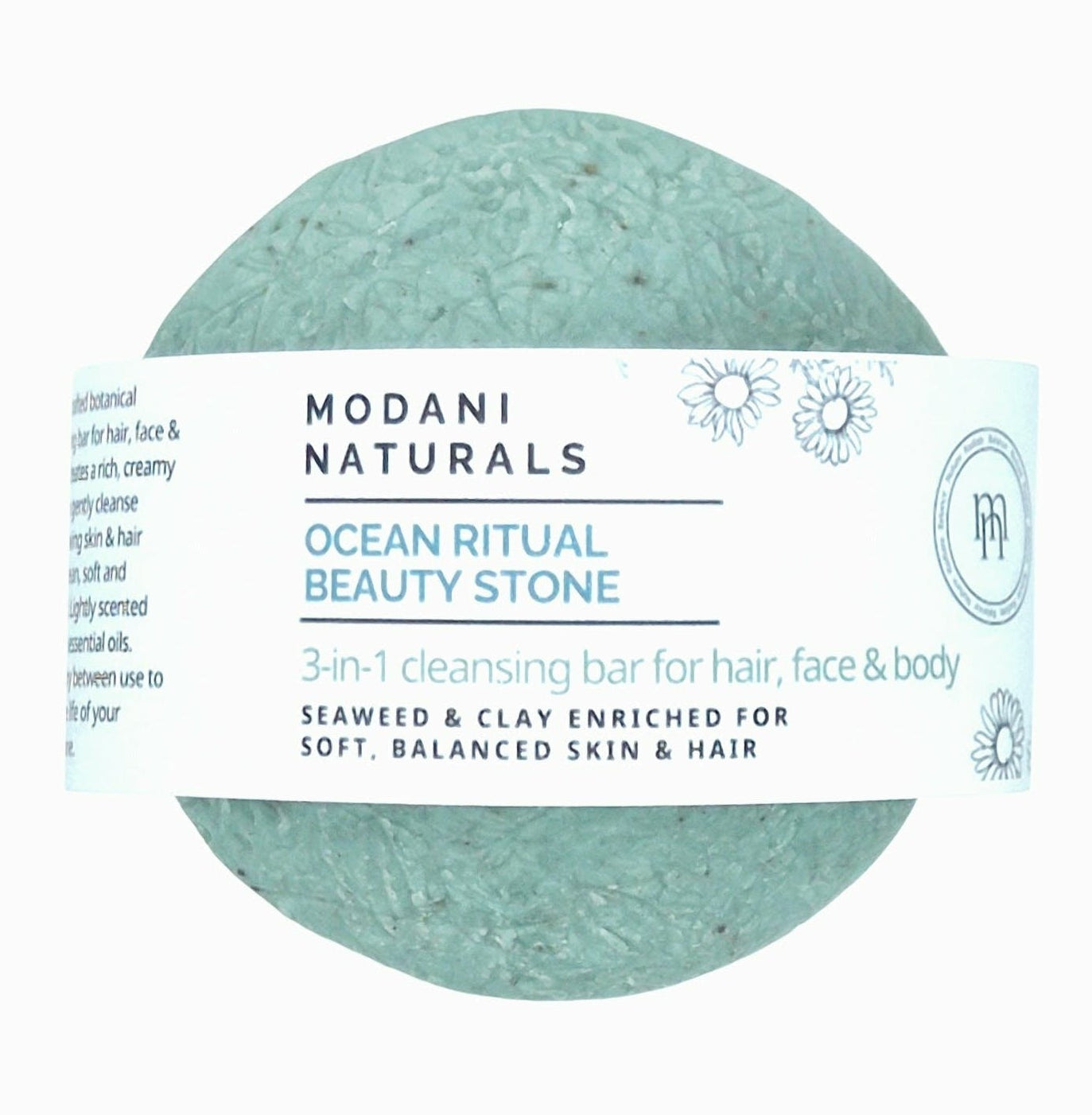 Ocean Ritual Beauty Stone | 3-in-1 Hair, Face & Body Cleansing Bar
