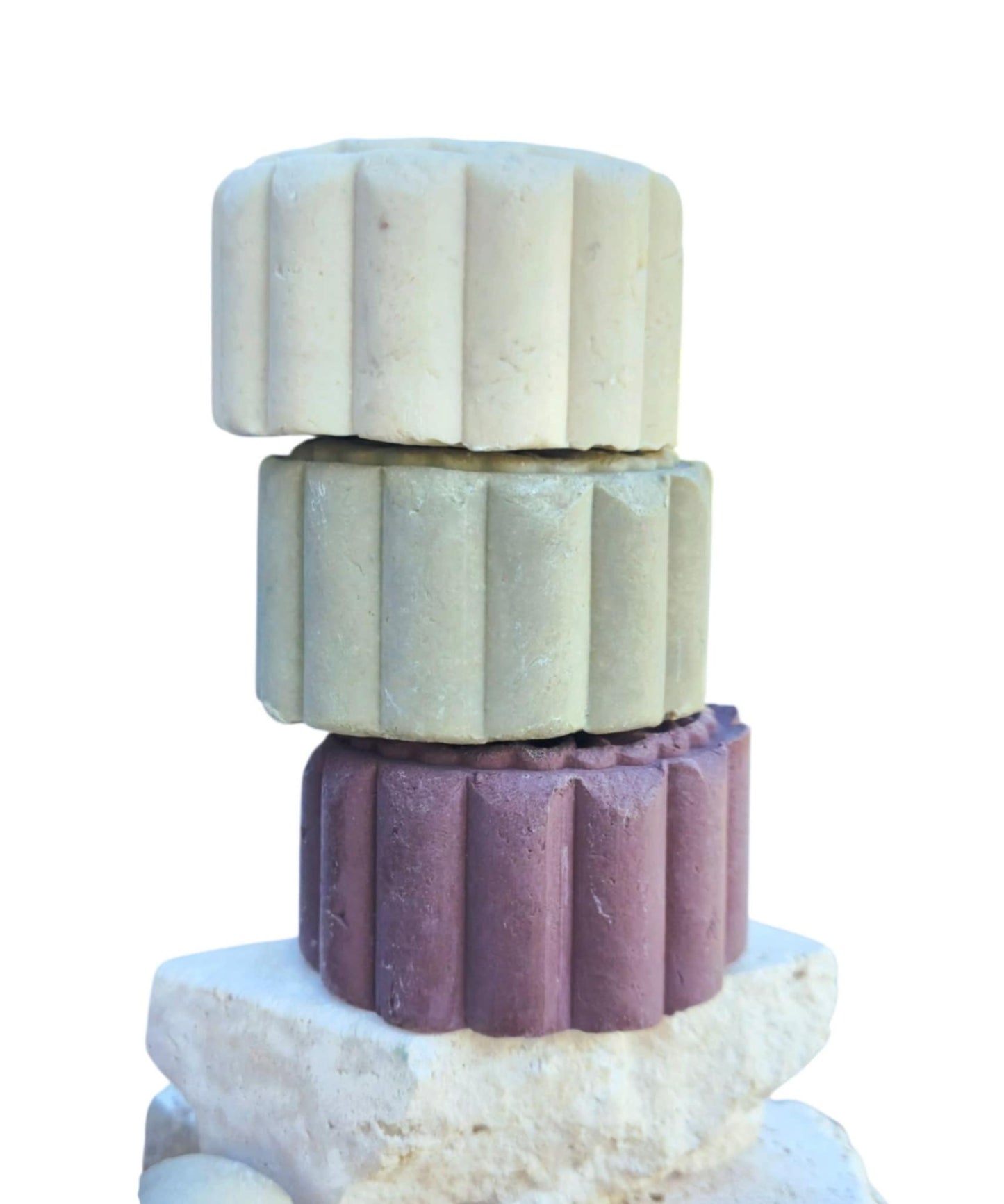 Solid Shampoo and Conditioning Bar - French Green Clay 95g