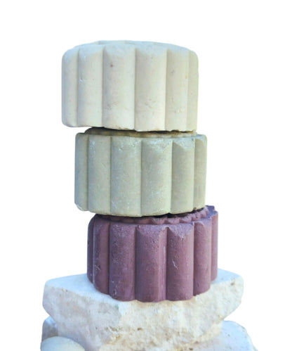 Solid Shampoo and Conditioning Bar - French Green Clay 95g