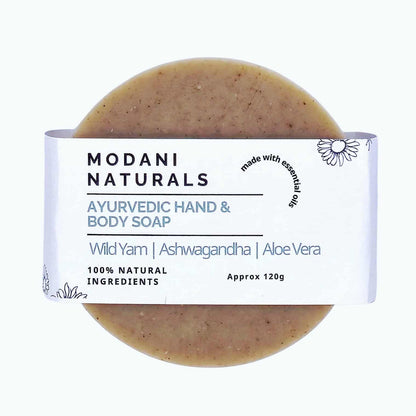Wild Yam, Ashwagandha, Green French Clay & Aloe Vera Hand and Body Soap