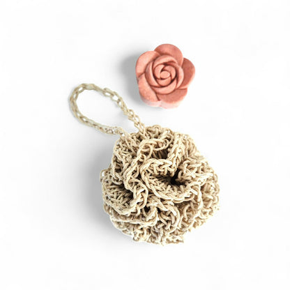 Natural Hemp Facial Cleansing Pouf - Mini