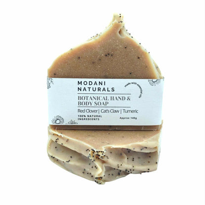 Red Clover, Cat's Claw & Turmeric Hand & Body Soap